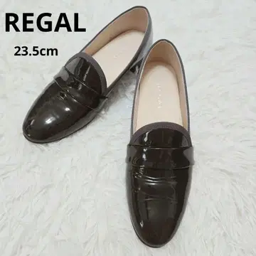 REGAL 리 에나멜 로퍼 펌프스 23.5cm