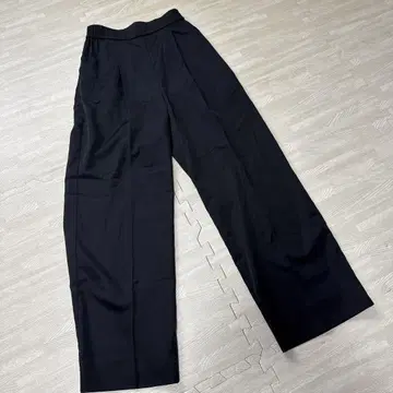 yori 새틴 팬츠 34 블랙