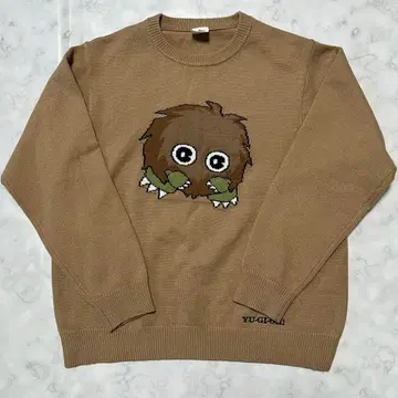 GU 유희왕 크리보 니트 스웨터