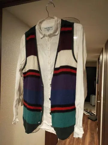 빈티지 앤티크 베스트 오르테가 센티넬 니트 베스트