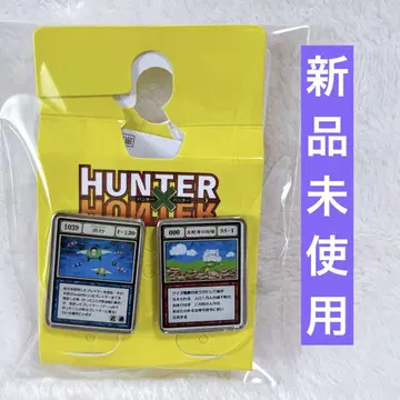 HUNTER x HUNTER 핀 배지 그리드 아일랜드 아베일 시마무라