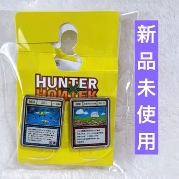 HUNTER x HUNTER 핀 배지 그리드 아일랜드 아베일 시마무라