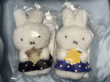 요코하마 한정판 미아 MIIA 미피 봉제 인형 2체 세트 2개 세트