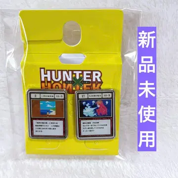 HUNTER x HUNTER 핀 배지 그리드 아일랜드 아베일 시마무라