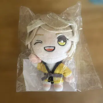테고시 유야 호테라바 미사용 봉제 인형 옐로우 컬러 약 15cm 일본제