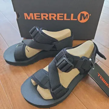 새상품 MERRELL 머렐 Alpine STRAP 블랙 23.0cm