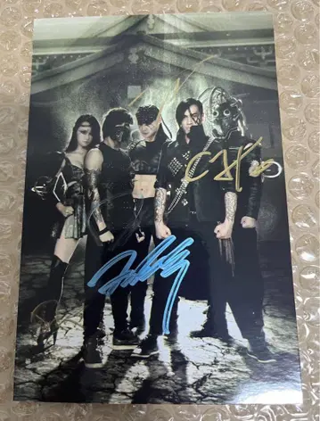 Chthonic 심포닉 블랙 메탈 사인 포함 카드 대만