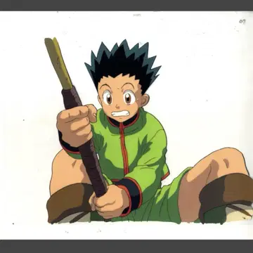 헌터헌터 HUNTER x HUNTER 애니메이션 셀화 곤 키루아 히소카