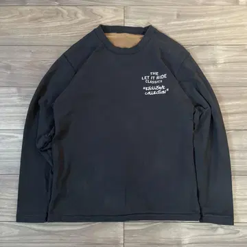 Let it Ride 리버서블 l/s 맨투맨 블랙 M 우라하라 ELT
