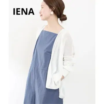 [새상품급] IENA 23ss WASHI 미들 게이지 시어 가디건 일본제