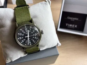 TIMEX 올리브 오리지널 캠퍼 블랙 x 그린