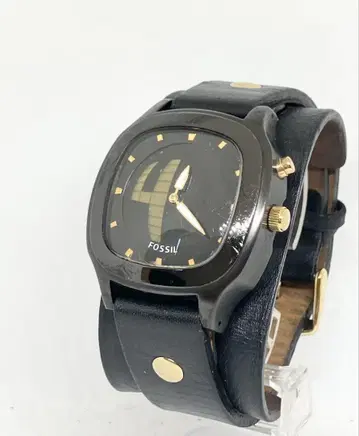 FOSSIL big tic 아날로그 손목시계 블랙