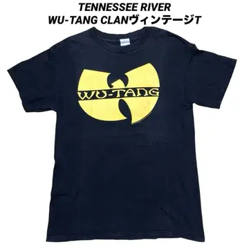 TENNESSEE RIVER 우탱 클랜 로고 빈티지 T셔츠 M