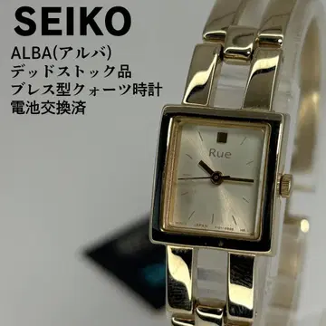 데드스탁 SEIKO 세이코 알바 블레스형 쿼츠 시계 배터리 교환 완료
