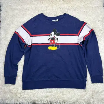 빈티지 올드 Disney 미키마우스 트레이닝복 네이비 XL