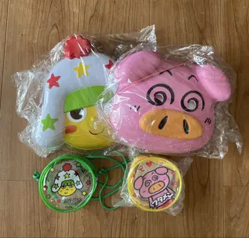 오야츠타운 굿즈 부타멘 호시오군 가면 파우치