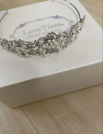 LoveTiaras 실버 티아라
