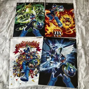 유성 의 록맨 혜택 클리어 파일 4종 세트