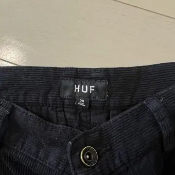 HUF 코듀로이 팬츠 28 사이즈