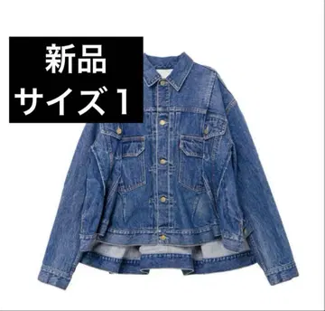 Levi's x sacai 여성 데님 재킷