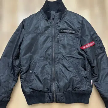 ALPHA INDUSTRIES 플라이트 자켓 L 사이즈 블랙