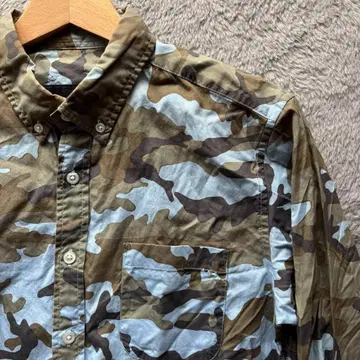 [ USED ] SOPHNET 파스텔 카모플라쥬 긴팔 셔츠 M 사이즈