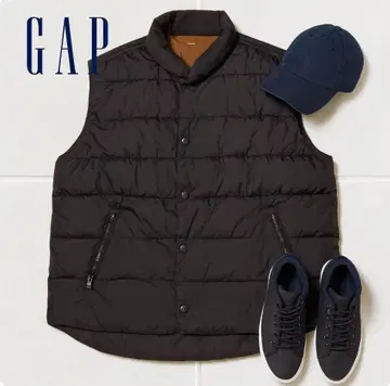 J1237@ GAP 다운 베스트 다운 자켓 M-L 그레이