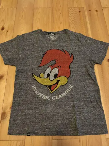 HYSTERIC GLAMOUR 우디 우드페커 T셔츠 L