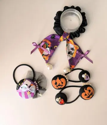 [HALLOWEEN 기간 한정] 머리끈 set