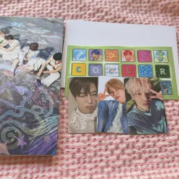 NCT WISH color photobook 시온 트레이딩 카드