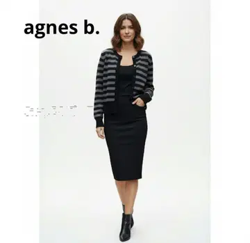 agnes b. 에네스베 캐시미어 혼방 가디건