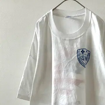 JERZEES T셔츠 반팔 크루넥 백 프린트 2XL