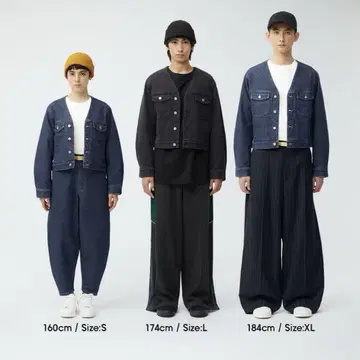 GU x beautifulpeople 데님 자켓