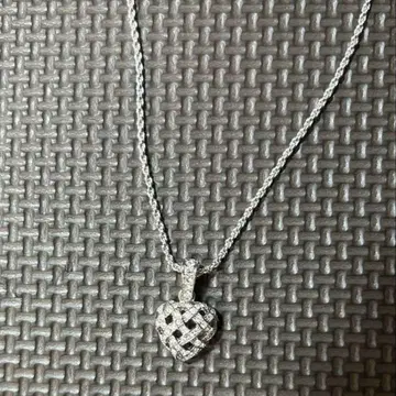SWAROVSKI 스와로브스키 목걸이 사베지 하트 외
