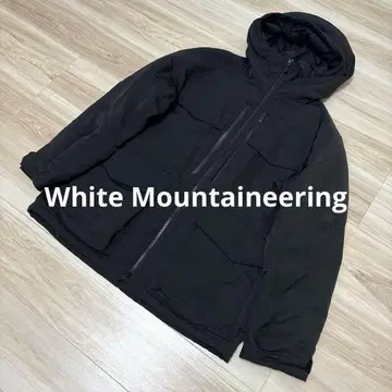 White Mountaineering x UNIQLO 다운 자켓 블랙
