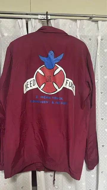 INDEPENDIENTE & Mark gonzales 나일론 자켓
