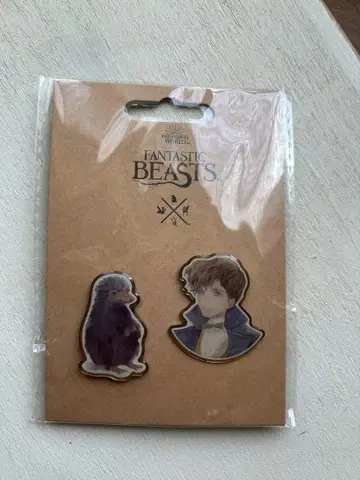 판타스틱 비스트 핀 배지 세트