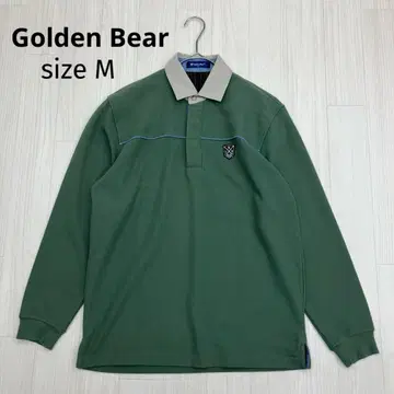 Golden Bear 골든베어 남성용 긴팔 피케 셔츠 M