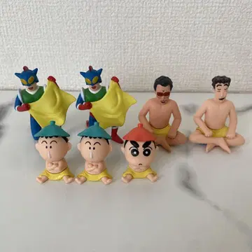 짱구는 못말려(크레용 신짱) 피규어 6체 세트
