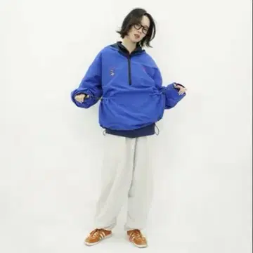 commongullproducts 에서 고른 파랑 나일론 아노락