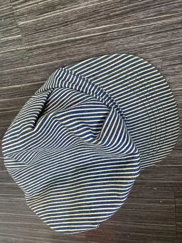 80's 스트라이프 워크캡