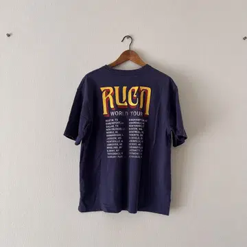 [ RVCA ] RUEN WORLD TOUR 셔츠 네이비