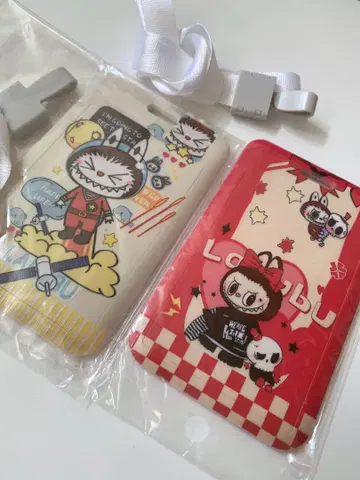 LABUBU IC 카드 홀더 2개 세트