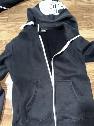 THE NORTH FACE 블랙 후드티 S 사이즈