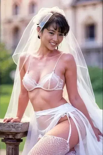 코이즈미 쿄코 웨딩 A1 광택 사진 포스터