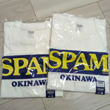 스팸 셔츠 M L