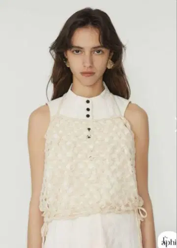 Eaphi HAND CROCHET KNIT BUSTIER 즉시 구매 가능