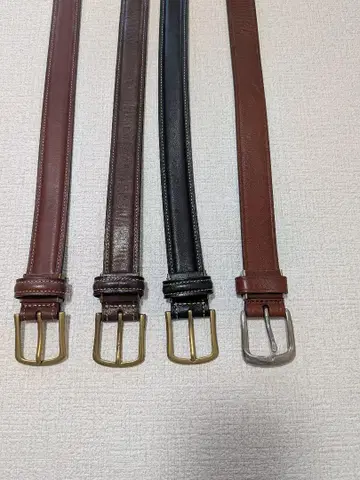 신사 가죽 벨트 4개