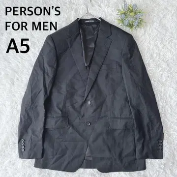 퍼슨스 포맨 테일러드 자켓 수트 블랙 A5 1695
