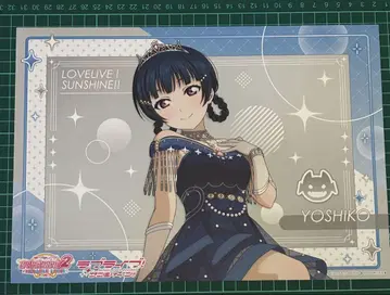 러브 라이브! THE 캐릭터 CAFE 신사이바시 런치 매트 츠시마 요시코